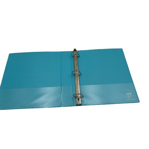 (2) Heavy Duty Staples and Avery 3 Ring Binders 1 1/2 " and 2" Blue and White - Picture 13 of 15